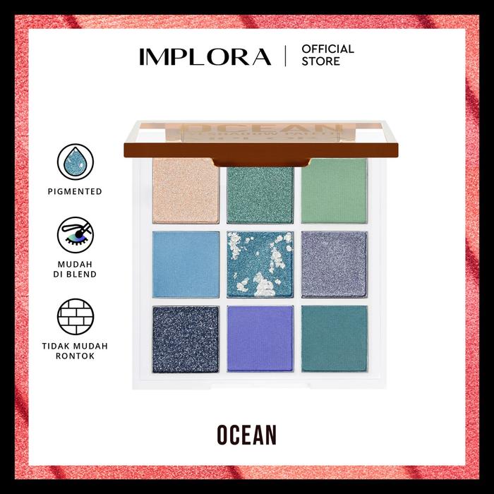 Gambar Implora NEW Eyeshadow Palette Desert - Ocean dari Implora Cosmetics_NEW undefined Tokopedia