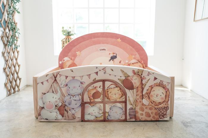 Gambar LUMBA Bumper Bed Playground Antibacterial BohoLuxe Dream Bumper matras dari Lumbaplaymat shop undefined Tokopedia