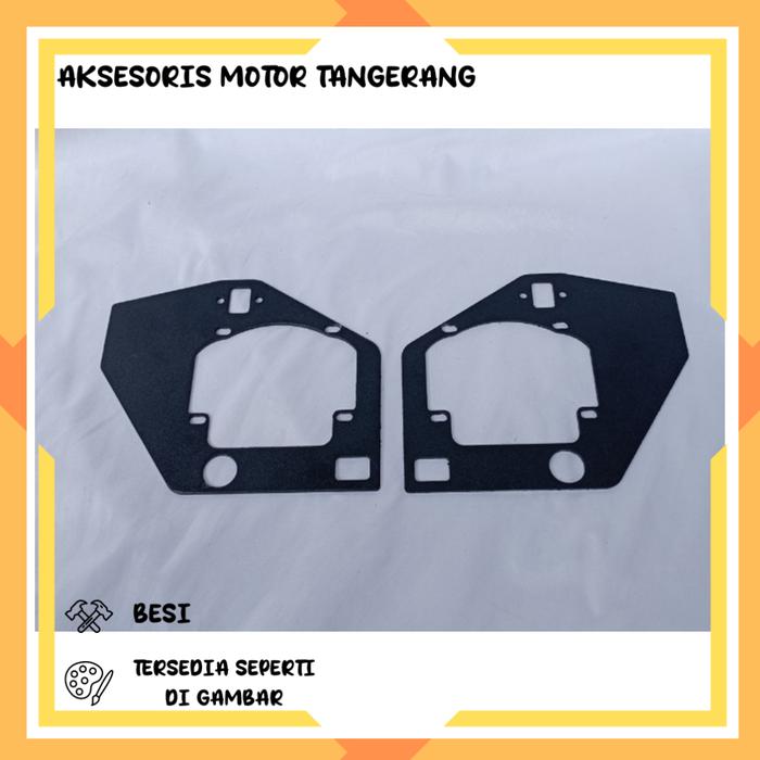 Gambar BRACKET LAMPU BILED PROJIE AES 2.5 INCH ALL NINJA 250 FI NEW ATAU BARU - ZX 25 R dari AKSESORIS MOTOR TANGERANG undefined Tokopedia