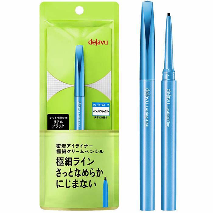 Gambar Dejavu Lasting Fine Ultra Thin Cream Pencil - Dark Brown dari nihonmart undefined 4 Tokopedia