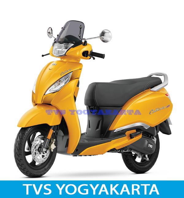 Gambar Sepeda Motor TVS CALLISTO 125 - OTR DIY SOLO SEMARANG - MUSTARD YELLOW dari TVS Official undefined Tokopedia