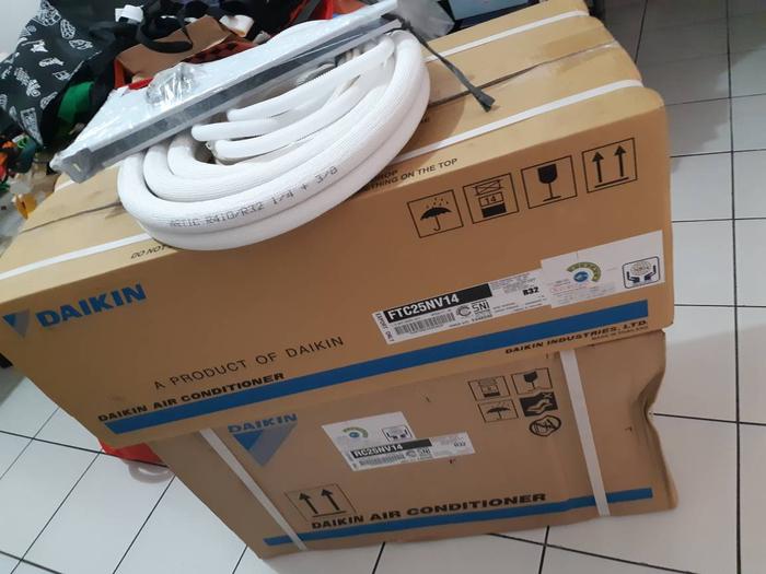 Gambar AC Daikin 1 PK FTC25NV14 STANDARD FREE PASANG + AKSESORIS (Thailand) - Unit Only dari Raja.Elektronik undefined Tokopedia