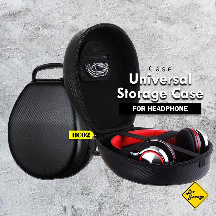 Gambar Headset Headphone Hard Case Bag Universal Sony JBL Logitech dbE ANKER - HC02 dari Lex Garage undefined Tokopedia
