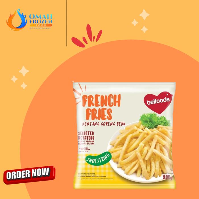 Gambar Belfoods French Fries Kentang 200gr dari omahfrozenfood undefined Tokopedia