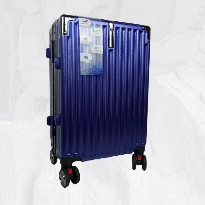 Gambar KOPER FIBER PC ALUMINIUM / KOPER FIBER 20 INCH / KOPER FIBER 24 INCH - 3001 NAVY, 20 INCH dari Bagpark Pusat Tas undefined Tokopedia