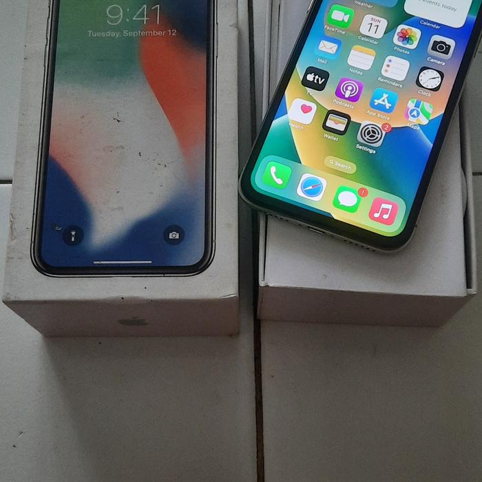Gambar iPhone X 64gb mulus Fullset dari Cc chai undefined Tokopedia