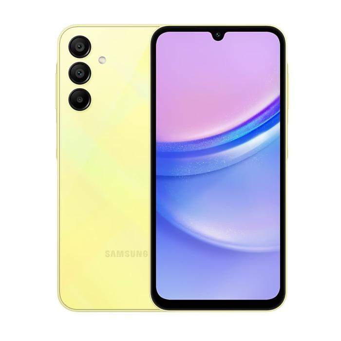 Gambar HP SAMSUNG GALAXY A15 8/128 GB - RAM 8GB ROM 128GB GARANSI RESMI - Yellow dari Aldy Cellular1 undefined Tokopedia