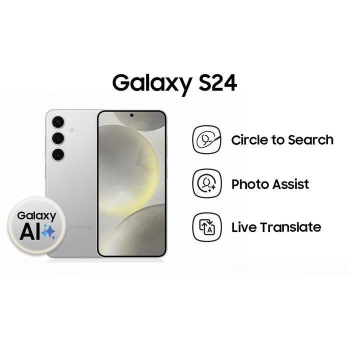 Gambar Samsung Galaxy S24 5G 8/256GB | 8/512GB 6.2 Garansi Resmi - Gray, 8/512GB dari Andalas Cellular_NEW undefined Tokopedia