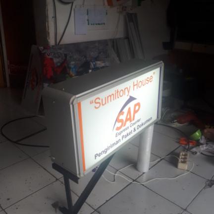 Gambar Neon Box Kotak Panjang 1 Sisi Akrilik dari Sinar24jamofficial undefined Tokopedia