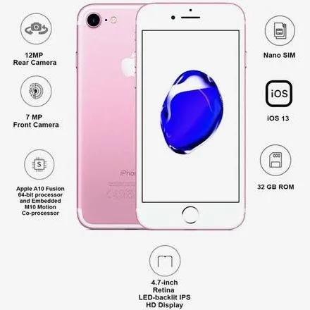Jual iPhone 128gb rose gold Jember Mecca Naila Tokopedia