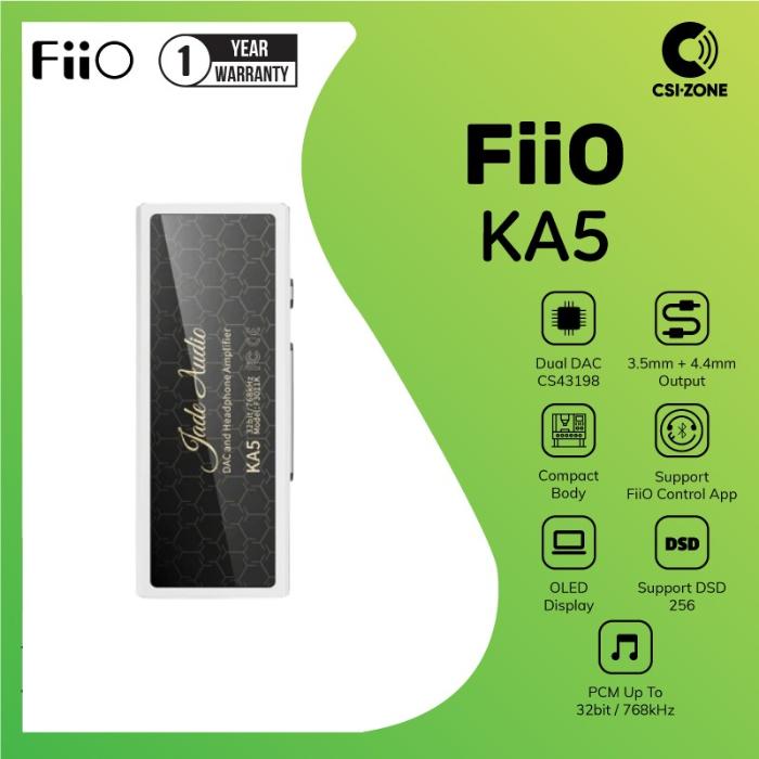 Gambar FiiO KA5 Portable Hi-Res USB DAC And Amplifier - Putih dari CSI-ZONE undefined Tokopedia