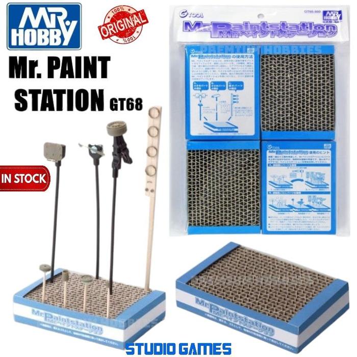 Gambar Mr Hobby Almighty GT68 Paint Station / GT89 Nekonote / GT110 Toranote - GT68 dari Studio Hobby undefined Tokopedia