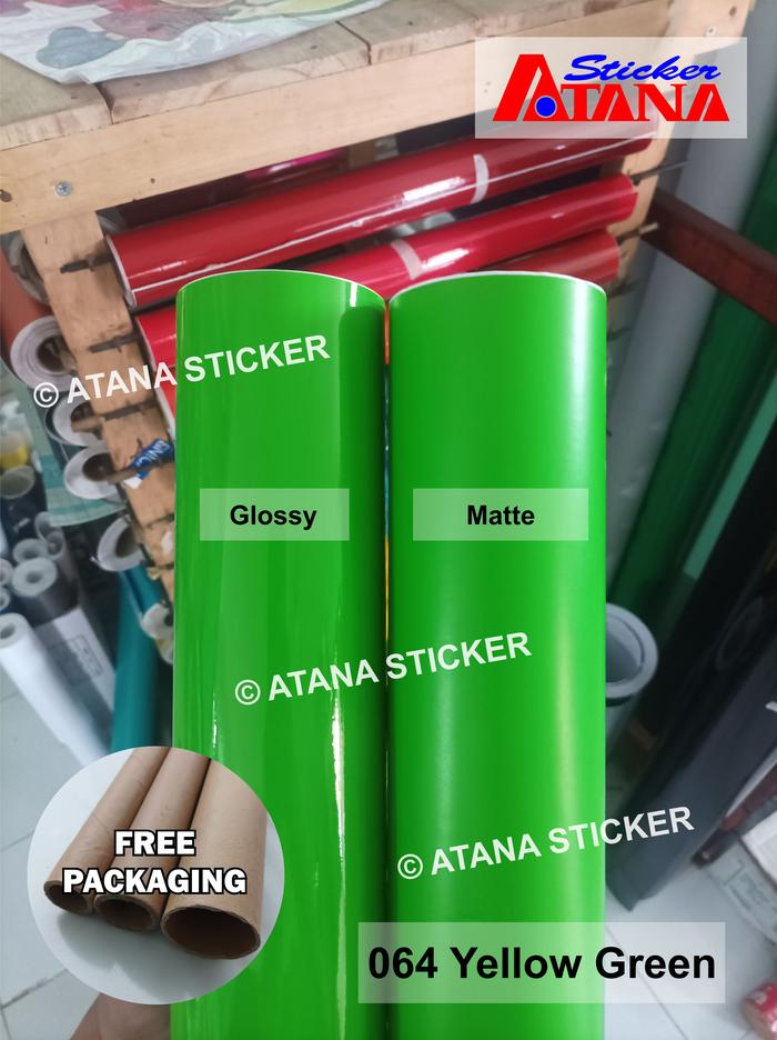Gambar Vinyl Color Hijau (Green) Glossy B Scotlite Sticker - Glossy dari Atana Sticker undefined Tokopedia