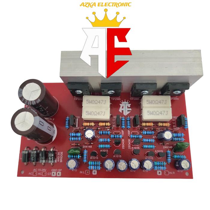 Jual Kit Power Amplifier Ocl 150 Watt Stereo Plus Regulator Di Seller