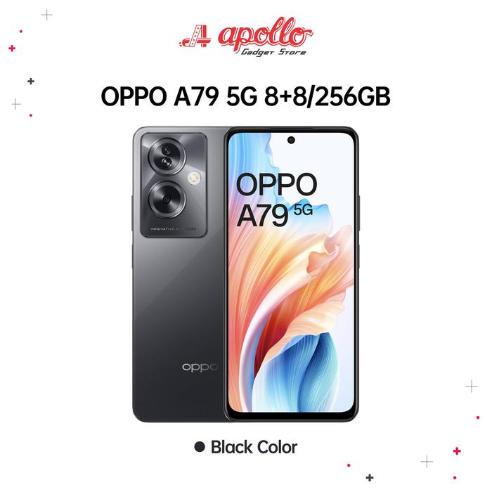 Gambar OPPO A79 5G 8/256GB Garansi Resmi Indonesia - Black dari ApolloGadgetStore.id undefined Tokopedia