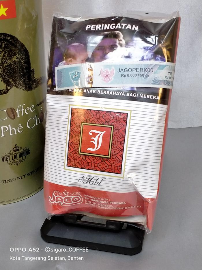 Gambar tembakau linting pabrikan jago aroma rasa rokok kretek (50 gram) - Marlbro RED dari sigaro_COFFEE undefined 5 Tokopedia