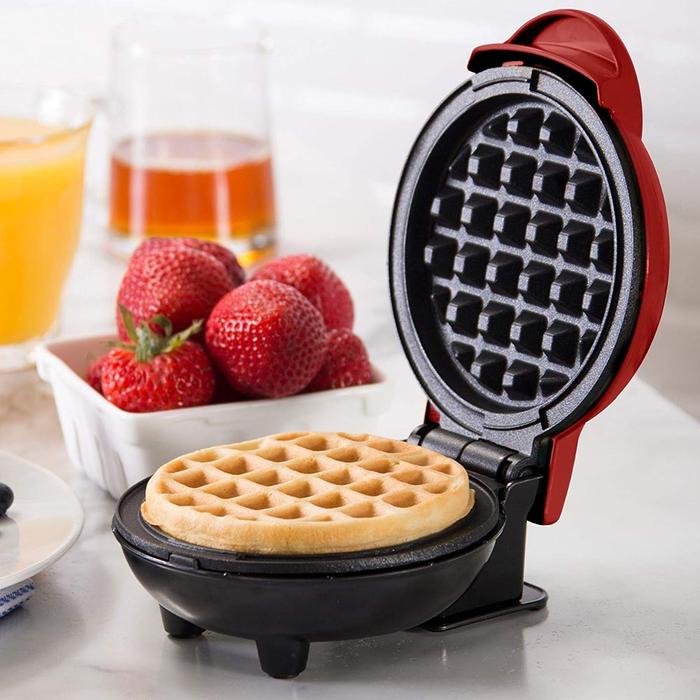 Gambar Cetakan Waffle Maker Mini Elektrik Cetakan Wafel Listrik - Bulat dari Jason Variasi Shop undefined Tokopedia