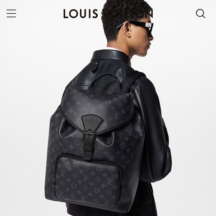 black men's louis vuitton backpack Brushed Monogram Eclipse Christopher MM 1673624 FASHIONPHILE secure and easily accessible. Louis Vuitton Damier Infini Campus