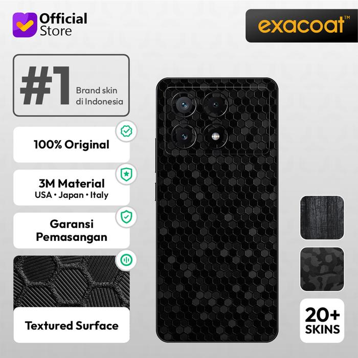 Gambar [EXACOAT] Poco X6 Pro 5G Premium 3M Skin / Garskin - Model Cut - Swarm dari Exacoat undefined Tokopedia