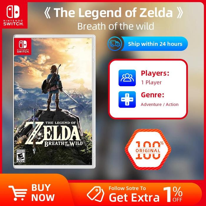 Good Nintendo Switch Game Deals The Legend Of Zelda Breath Of The