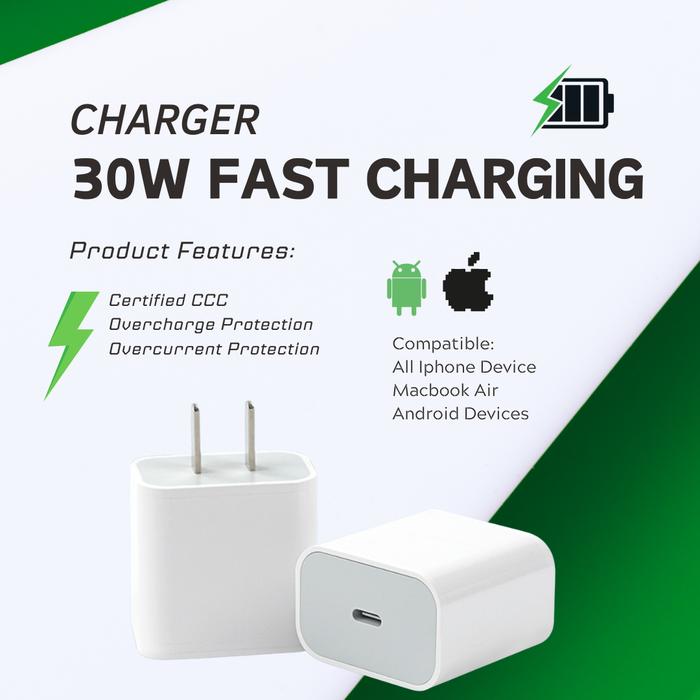 Usb C Iphone Xr Charger Ampere White Amp Folx FAC70 20W Charging