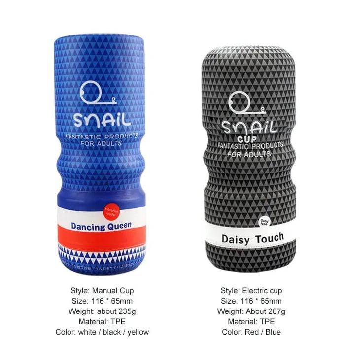 Gambar Snail Cup Alat Pijat Pria Manual - Getar - GETAR dari KAJI BASKOM undefined Tokopedia