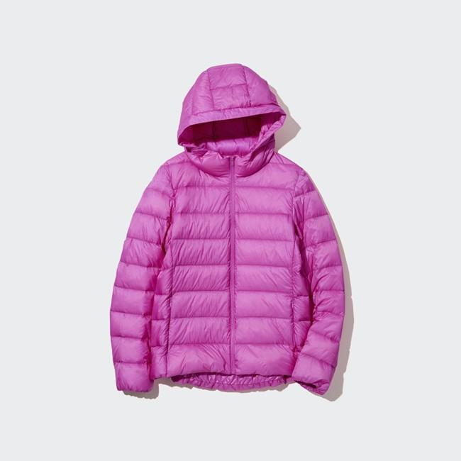 Gambar UNIQLO WOMEN Jaket Parka Ultra Light Down WINTER HOODIE JACKET Wanita - Pink12, XL dari Beautee Shop Official undefined Tokopedia