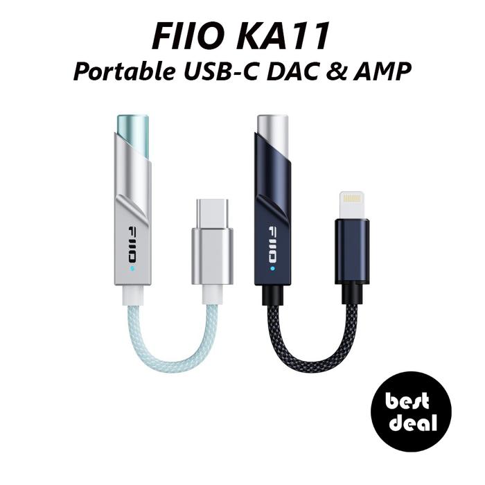 Dac Best Dongle For Iphone Jual Fiio KA11 USB-C Lightning DAC