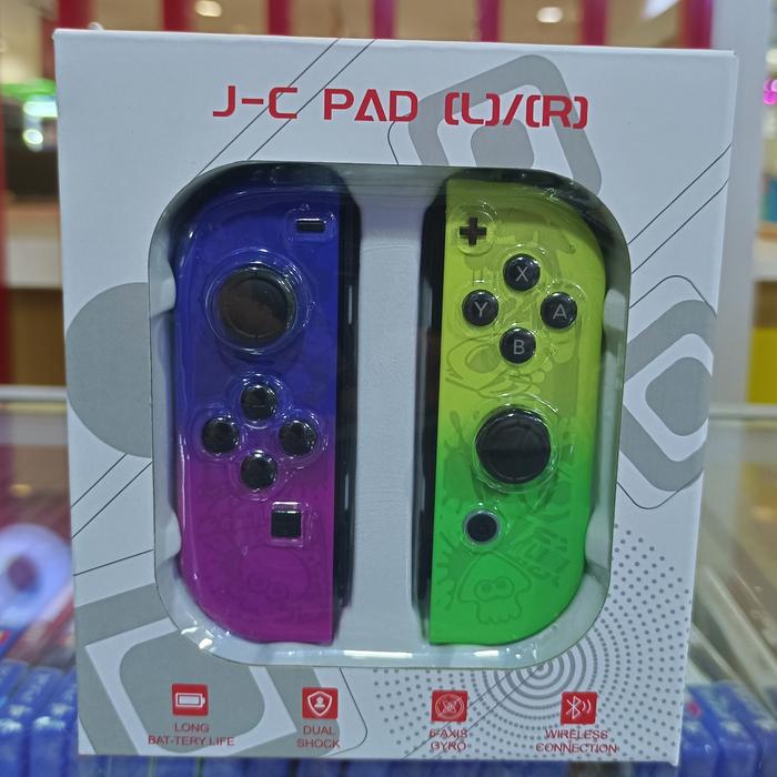 Gambar Nintendo Switch Joy Con Joycon Wireless Controller R/L - Splatoon 3 dari nichos game zone undefined Tokopedia