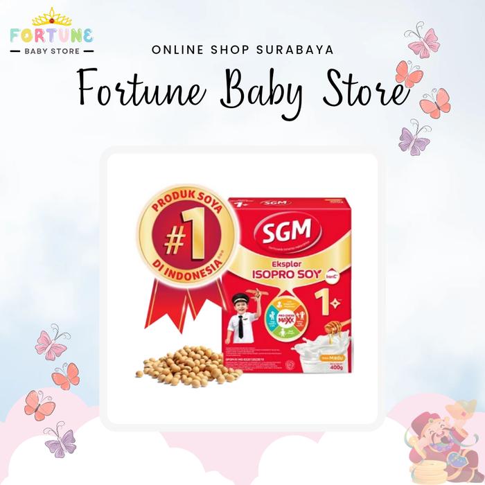 Gambar SGM Eksplor Soya 1 Madu Susu Pertumbuhan Anak usia 1-5 th isi 400 gr dari Fortune Baby Store undefined Tokopedia
