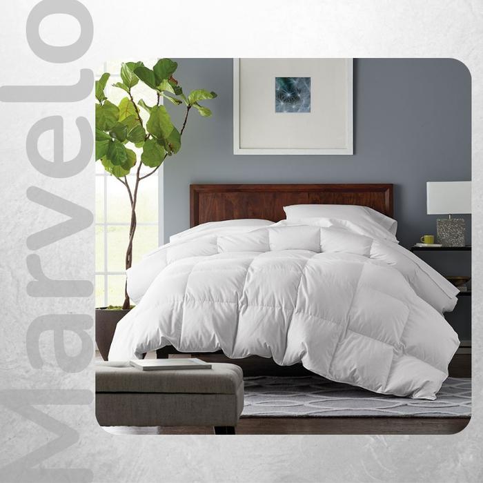Gambar Marvelo Bedcover Sprei Set Katun Tinggi 30 Putih Tulang Size 160 cm - Putih Bersih dari Marvelo Bedding undefined Tokopedia