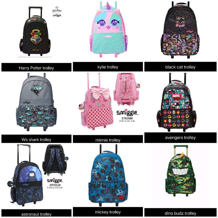 Marvel Boys Smiggle Backpack Jual Smiggle Trolley Backpack Boy