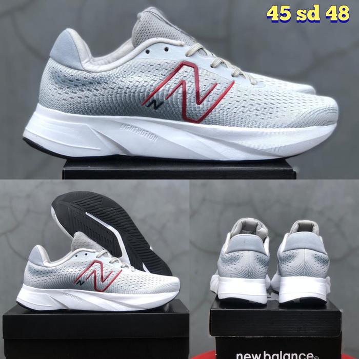 Gambar Sepatu Running Big Size 45 46 47 48 Sepatu Jumbo Olahraga Lari Voli - Abu-abu, 47 dari ID Sport Fashion undefined Tokopedia