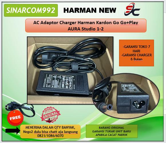 Gambar AC Adaptor Charger Harman Kardon Go Go+Play AURA Studio 1-2 dari sinarcom992 undefined Tokopedia