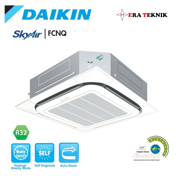 Gambar Ac Cassette Daikin Thailand 3PK 1Phase Non-Inverter dari Era Teknik undefined Tokopedia
