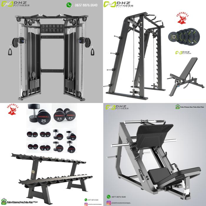 Jual PAKET MINI GYM GARAGE GYM HOME /OFFICE Pembayaran Ke2