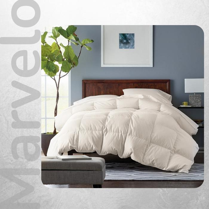 Gambar Marvelo Bedcover Sprei Set Katun Tinggi 30 Putih Tulang Size 160 cm - Putih Tulang dari Marvelo Bedding undefined Tokopedia