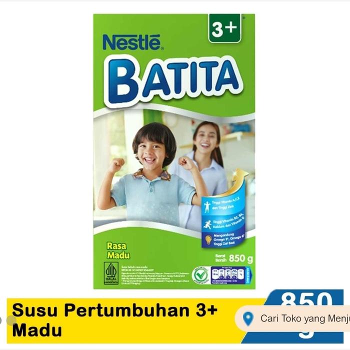 Gambar Nestle Batita 3+ Susu Pertumbuhan Madu 850G dari AGC Mall undefined Tokopedia