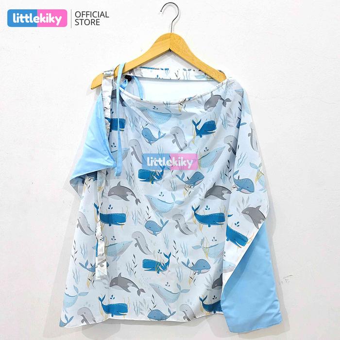 Gambar Apron Menyusui Kain Penutup Menyusui / Nursing Cover Littlekiky - AB 25 dari littlekiky undefined Tokopedia