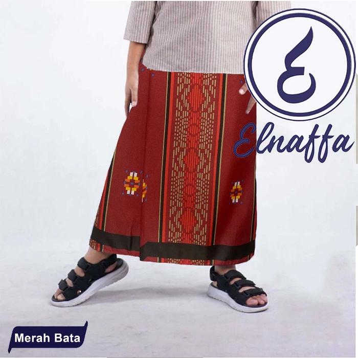 Gambar Sarung Instan Anak Usia 2-8th Zinkaf Motif Batik (SRB) - BHS Merah, M dari Zinkaf undefined Tokopedia