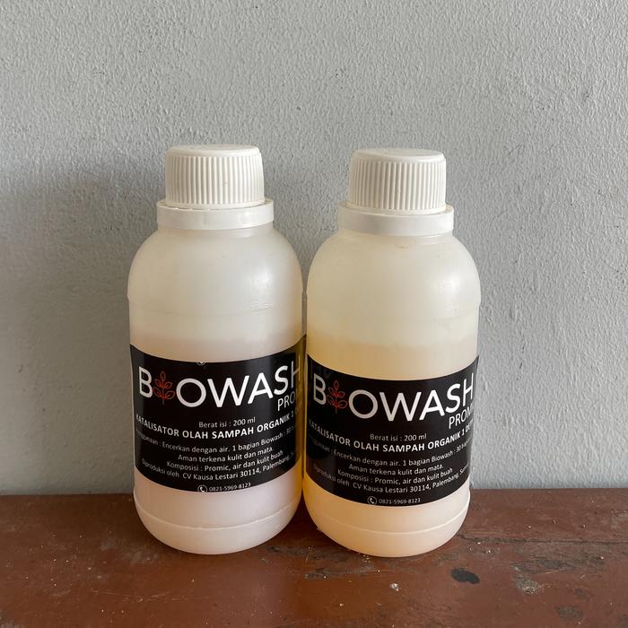 Gambar BIOWASH PROMIC Bioaktivator Olah Sampah Organik menjadi MEDIA TANAM - 200 ML dari Promic undefined Tokopedia