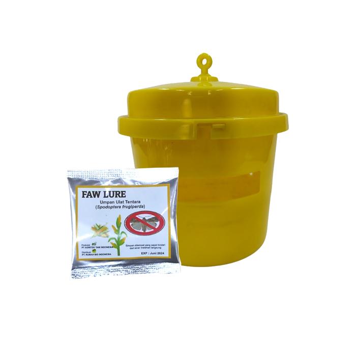 Gambar FAW LURE - Perangkap Feromon Pengendali Hama ULAT FAW Jagung - FAW LURE+TRAP dari Rumah Bio Indonesia Official undefined Tokopedia