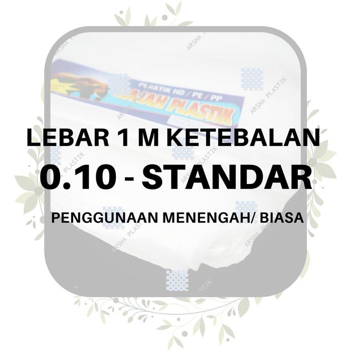Gambar Plastik Cor Bening Buram PE Murah Lebar 1m - Terpal Plastik Bening - 0.10 Menengah, Ecer Per 1/2 M dari Arsha Plastik undefined Tokopedia