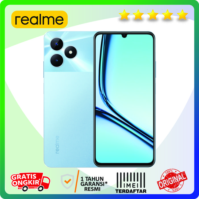 Gambar Realme Note 50 4/64,4/128 Garansi Resmi !!!!! - Biru, 4/64 dari ALL_SHOPE99 undefined Tokopedia