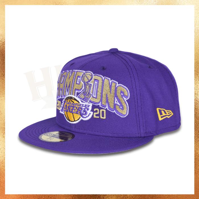 Jual Topi New Era NBA LA Lakers Champions 2020 59Fifty Fitted Hat
