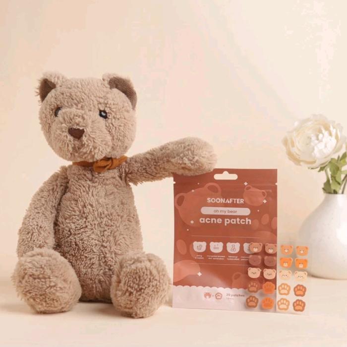 Gambar soonafter acne patch lucu isi 20patch - bear dari Ellina88 undefined 4 Tokopedia