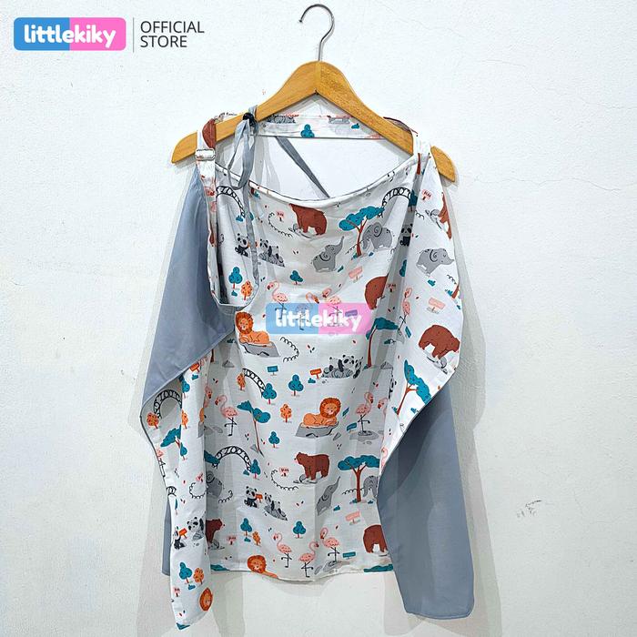 Gambar Apron Menyusui Kain Penutup Menyusui / Nursing Cover Littlekiky - AB 28 dari littlekiky undefined Tokopedia
