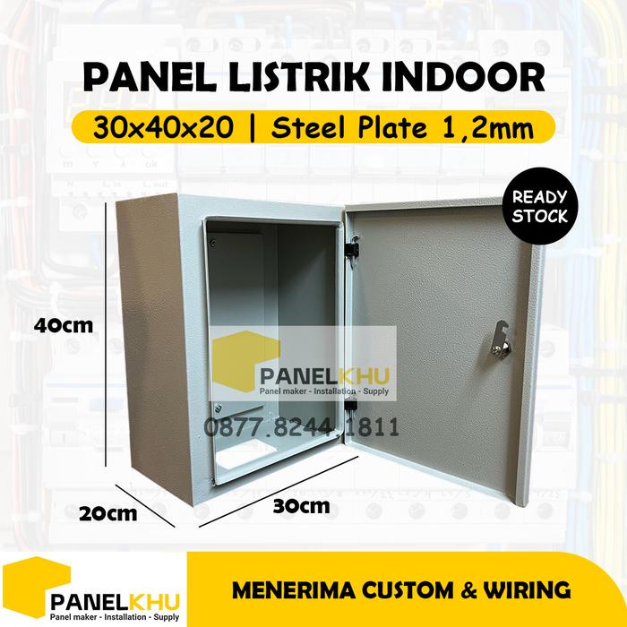Gambar Box Panel Indoor 60x80x20 - 30x40x20 dari Panel Khu undefined Tokopedia