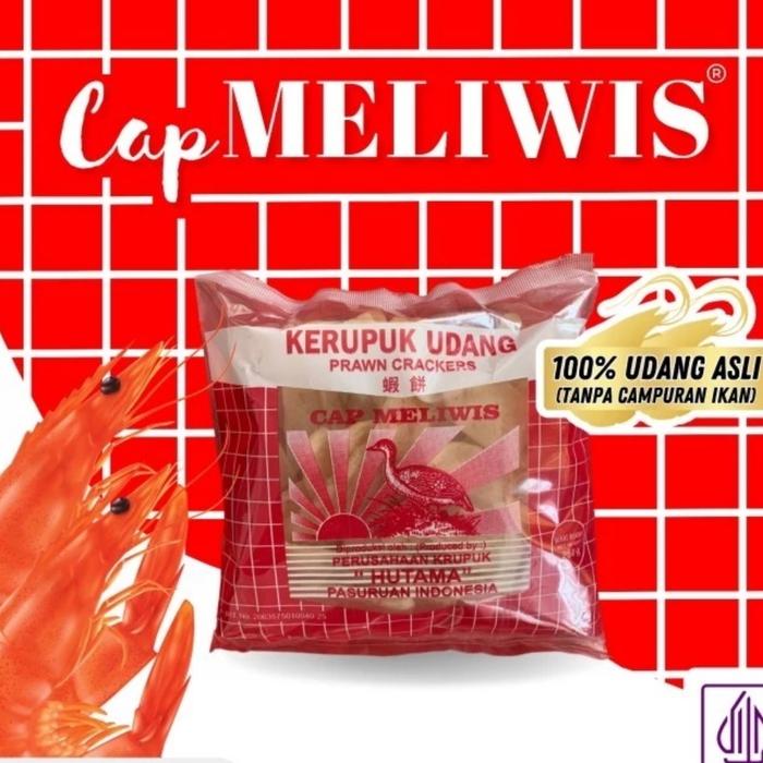 Gambar KERUPUK UDANG CAP MELIWIS HUTAMA (MERAH 250 GRAM) dari BOBOSHOP805 undefined Tokopedia