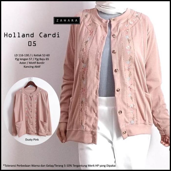 Gambar new holland cardi cardigan jaket outer wanita rajut melar bordir best dari Heri gerveknew undefined Tokopedia